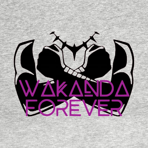 Wakanda Forever, Black Panther by Cargoprints